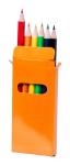 Lionni 6-tlg. Buntstifte-Set Orange