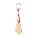 Kymor Christmas keyring, tree American red