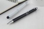Bishop Touchpen mit Kugelschreiber Schwarz