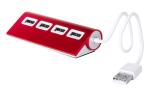 Wudge Usb Hub Rot/weiß
