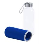 Ganga glass bottle Aztec blue