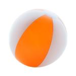 Zeusty Strandball (ø28 cm) Orange/weiß