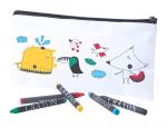 Skinga colouring pen case White