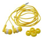 Clarin earphones White/yellow