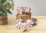 ApeFob plush monkey keyring Brown