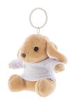 BunnyFob plush bunny keyring Brown