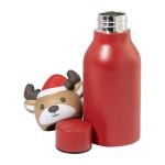 Nordflaska Isolierflasche, Rentier Amerika rot