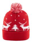 Skandimos Weihnachtswintermütze Rot