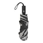 Radians Fold Reflektierender RPET-Regenschirm Schwarz