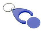 Nelly trolley coin keyring Aztec blue