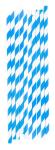 StriStraw Trinkhalm-Set Blau/weiß