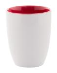 Maia Tasse Rot/weiß