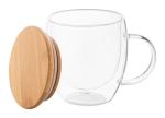 Grobina Mini Thermotasse aus Glas Natur