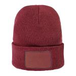 Patchie Wintermütze Burgund