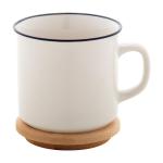 Cybele porcelain mug White