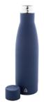 Rubbar Flasche aus recyceltem Edelstahl Dunkelblau