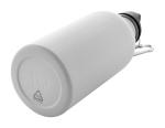Pressuto Flasche aus recyceltem Edelstahl Weiß
