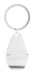 Kapka bottle opener keyring Silver
