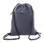 Pudrow RPET drawstring bag Dark blue
