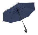 Thunder Max reflective RPET umbrella Aztec blue