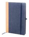 Coppet Notizbuch aus RPET Dunkelblau
