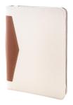 Carbasa Zip Dokumentenmappe aus recyceltem Canvas Natur
