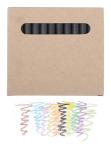 Lola set of 12 crayons Black