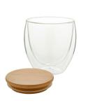 Bondina S Glas-Thermobecher Natur