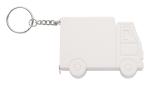 Symmons truck keyring with tape measure White