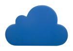Cumulus Antistressball Blau
