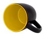 Sculptus Tasse Gelb/schwarz