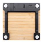 BamFit rechargeable bathroom scale Nature