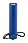 Chargelight Tone wiederaufladbare Taschenlampe aus recyceltem Aluminium Blau