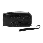 Beacon multifunctional emergency radio Black