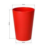 Drinking cup "Turin" Transparent