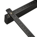 Ruler "Craft" 2 m, colour Black