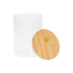 Glasbehälter "Bamboo", 0,65 l Transparent