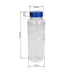 Drink bottle Carve "Refresh" clear-transparent, 0.7 l Transparent blue