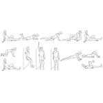 Faszienrolle "Flexibility" Schwarz