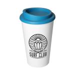 Kaffeebecher "Premium", upcycling Weiß