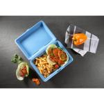Menübox "ToGo" XL, ohne Trennstege Braun