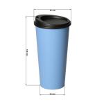 Kaffeebecher "ToGo", 0,4 l Schwarz