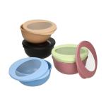 Food-Bowl "ToGo", Deluxe, 1,0 l Braun