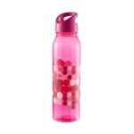Trinkflasche Active "Wave", 650 ml Transparent limettengrün