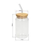 Drinking glass "Tropical", 460ml Nature