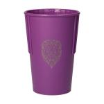 Ripple coffee mug "ToGo", 300 ml Brown