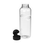 Drinking bottle Carve "Junior" 1 l Transparent blue