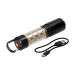 Torch "Lumi" 17.5 cm Black