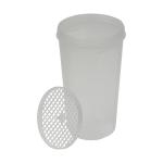 Shaker "Energy", 0.60l Transparent pink