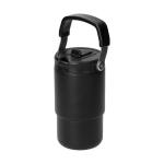 Stainless steel cup with drinking opening ‘Hydro’ Black